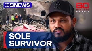 Download lagu Air India plane crash survivor breaks his silence | 9 News Australia mp3
