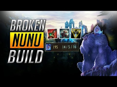 Jungle NUNU in 4 Minutes - NEW BROKEN BUILD - League of Legends