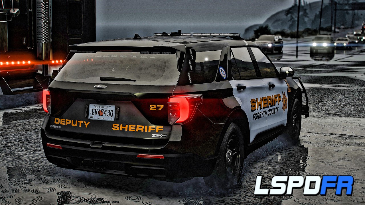 Sandy Shores MONDAY Patrol! 🚔 Forsyth County Sheriff LSPDFR in a Ford Explorer (GTA 5 Mods)