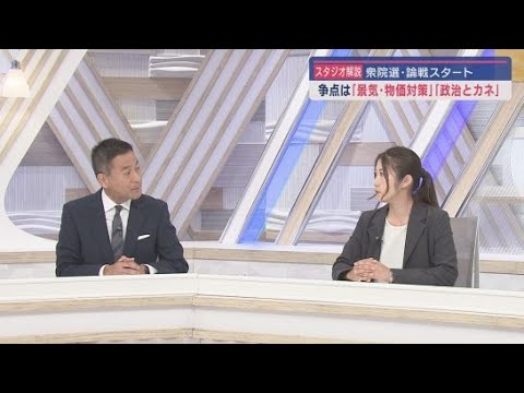 YouTube Video 【衆議院選公示】久須美舞記者解説
