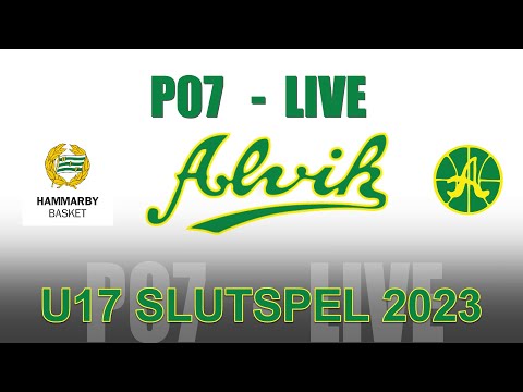 KVARTSFINAL U17 Alvik Basket P07 - Hammarby grön (86-69)