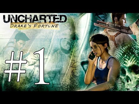 Uncharted Drake's Fortune BLIND Playthrough - Part 1 (Let's Play Walkthrough Gameplay)