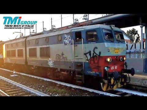 E656 607 OLD IN ARRIVO A CASTELFRANCO EMILI - TMI GROUP TRAINS DOCUMENTAZIONI