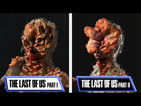 The Last of Us Part I VS Part II | Monsters & Characters | Models Comparison | Analista De Bits