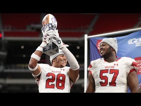 Joseph Charleston Milton Football Career Highlights - Clemson Commit Video