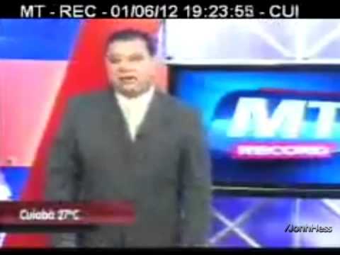 Trecho inicial do "MT Record" | TV Gazeta Cuiabá (01/06/2012)