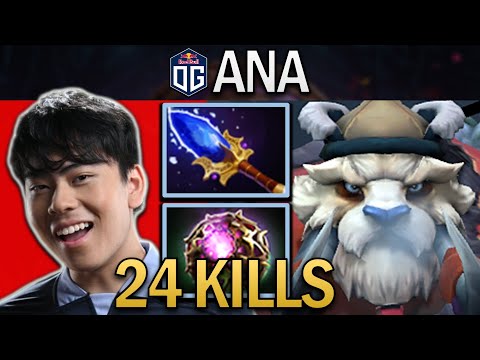Tusk Dota 2 Gameplay RNG.Ana with Aghanims and 24 Kills #dota #dota2