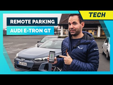 Audi Remote Park Assistent Plus im e-tron GT im Test: Einparken per Smartphone / Parkpaket Plus