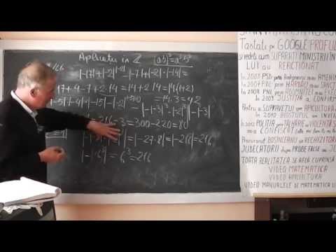 Lectia 228 - Aplicatii in Z - Algebra cu Nicoleta si Sorina Clasa 6 Matematica Proful Online