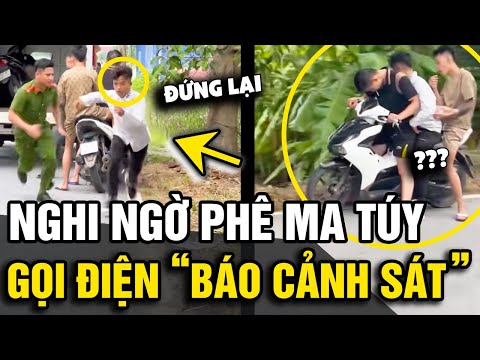 On the street, saw 3 people with 'STRANGE BEHAVIORS', young man called 'REPORT TO THE POLICE' |Ti...