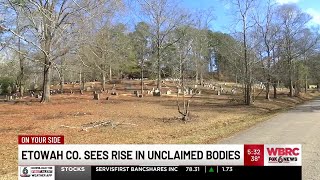 Etowah County sees rise in unclaimed bodies