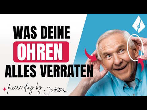 Schau, was deine Ohren über dich aussagen! Facereading