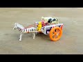 Making Mini Horse Loader Cart From Matchbox