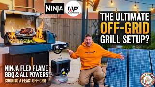 The Ultimate Off Grid Upgrade to the Ninja Flexflame BBQ Smoker!