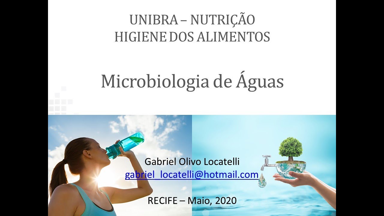 Aula 11 - Microbiologia de águas