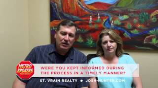 Seller Testimonial for Josh Hunter with St. Vrain Realty, LLC