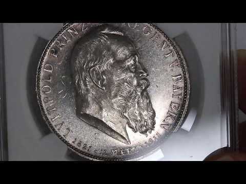 Traum für Münzensammler - 3 Mark und 5 Mark Deutsches Kaiserreich - Silbermünzen in Spitzenerhaltung