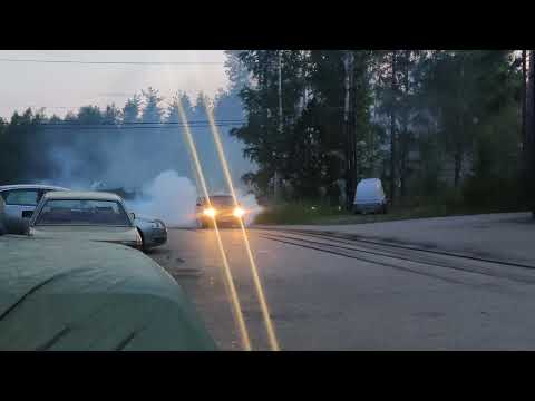 Volvo 240 T6 800hp burnout