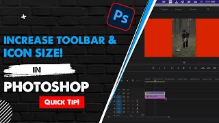 How To Increase Toolbar Size | Icon Size - Photoshop