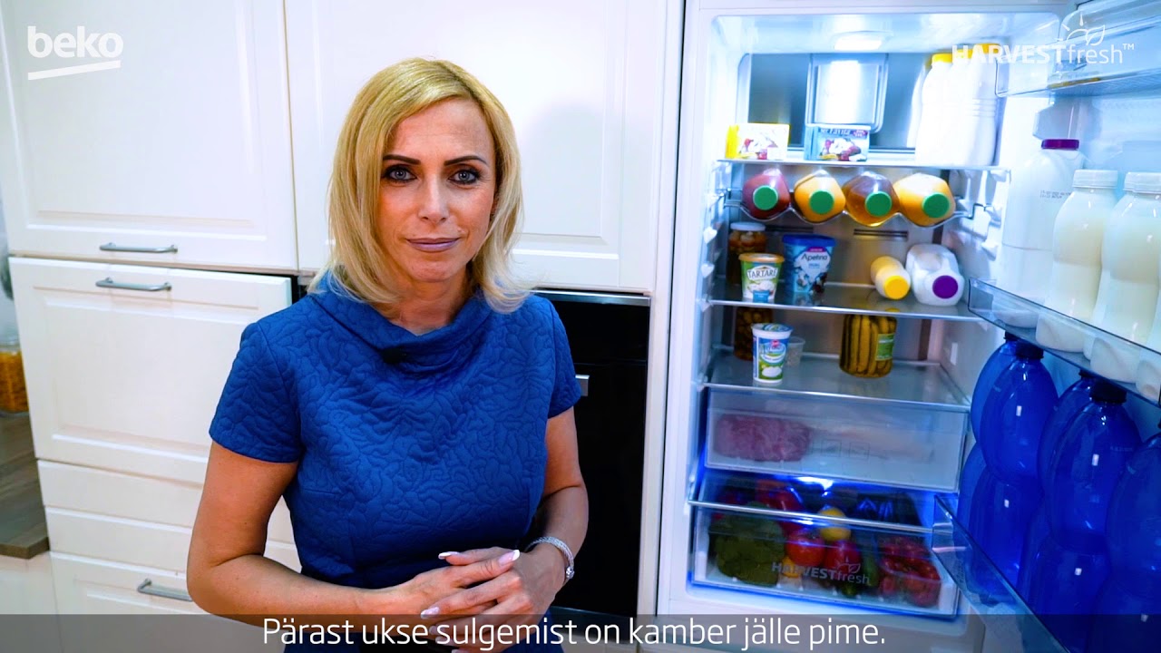 Beko HarvestFresh tehnoloogia sisse-ehitatud külmikutes