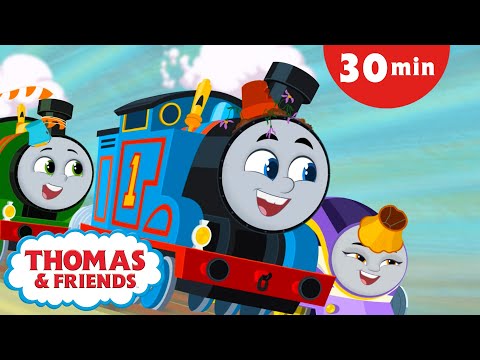 Thomas & Friends™ All Engines Go! | Knights of the Turntable + 30 minutes of kids songs! - Kids TV Series, Kingdom Kids Zone - Thomas & Friends