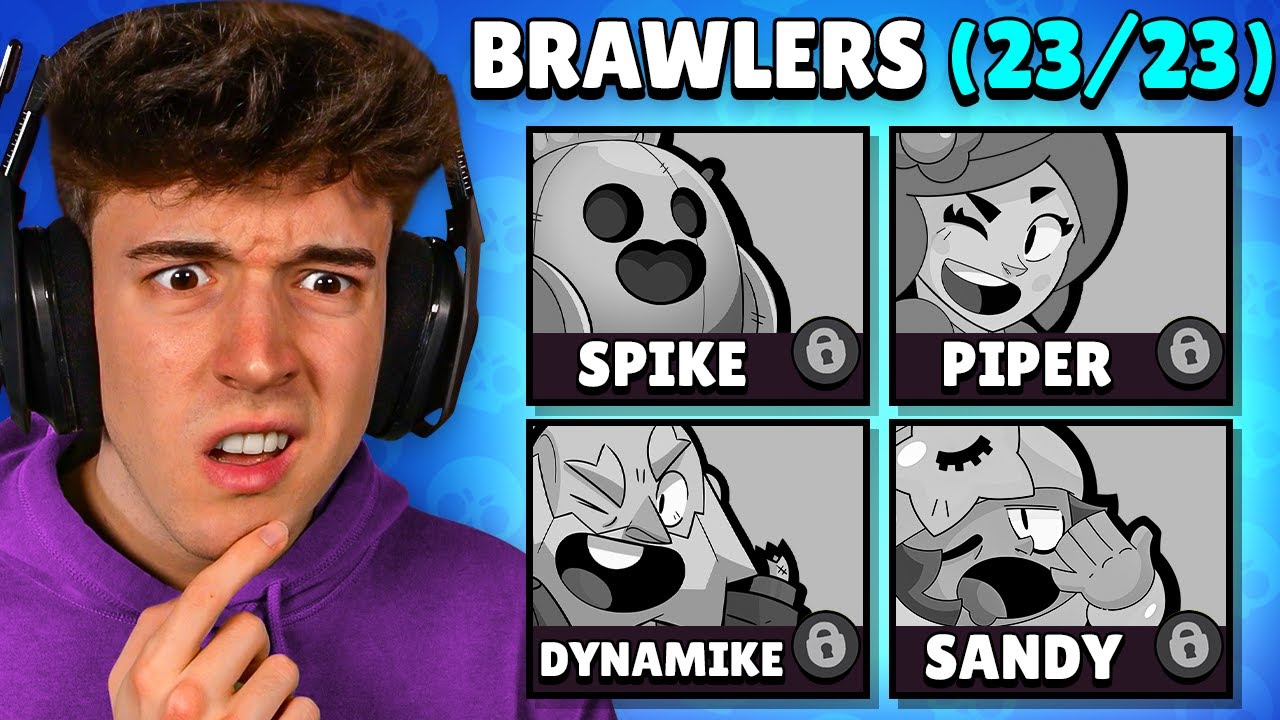 SOLO HAY 23 BRAWLERS en BRAWL STARS