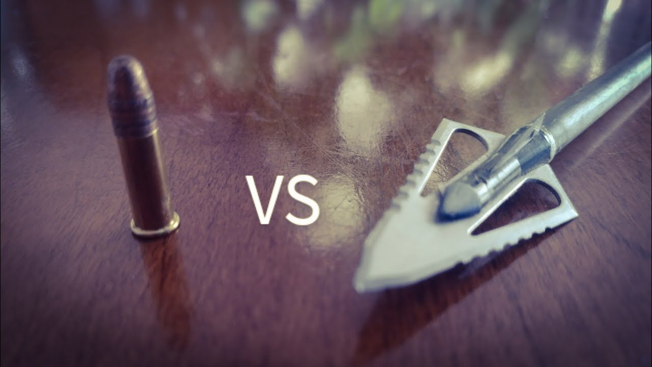 Rifle .22 vs Arco de poleas