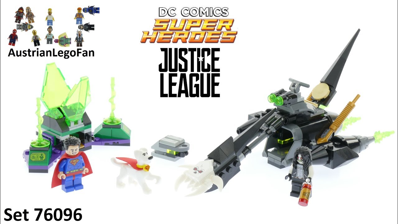 Lego Супер Герои Супермен и Крипто объединяют усилия™ - конструктор детский 76096