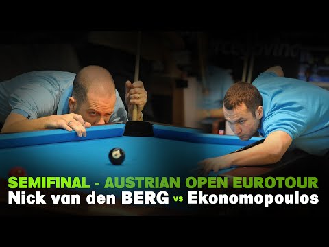 SEMIFINAL | Nick van den BERG vs Nick Ekonomopoulos | Austrian Open - 9 Bal
