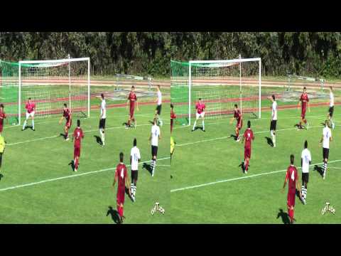 Il goal di Marrazzo contro il Borgosesia