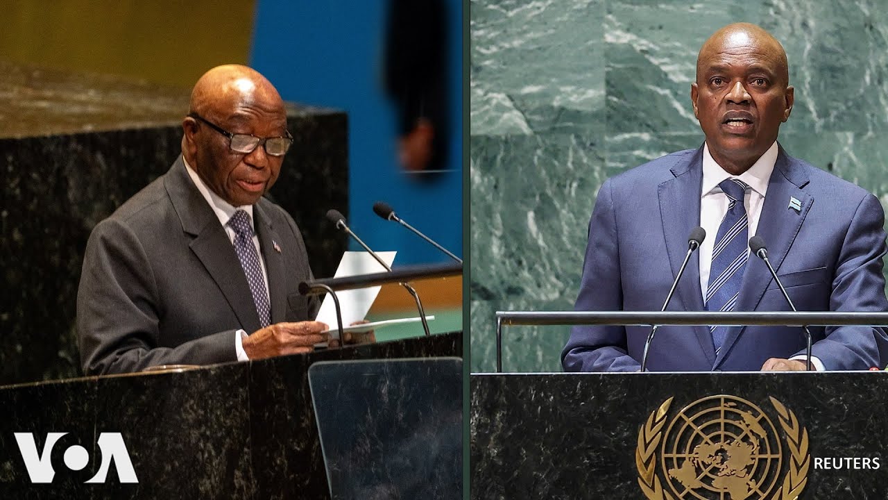 Live — Liberia and Botswana president’s address 79th UNGA