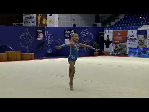 Fluțar Andra  C S S nr 1 Timisoara  C N  de Junioare IV la Gimnastică ritmică   Ploiesti 2023 Junioa