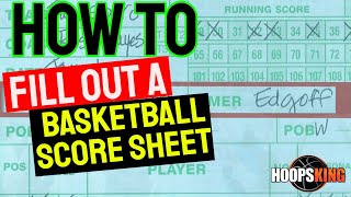 How to Fill In a Basketball Scorebook Step by Step (Complete Tutorial for Beginners)