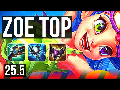 ZOE vs MORDEKAISER (TOP) | 4k comeback, 6/2/13 | KR Master | 25.5