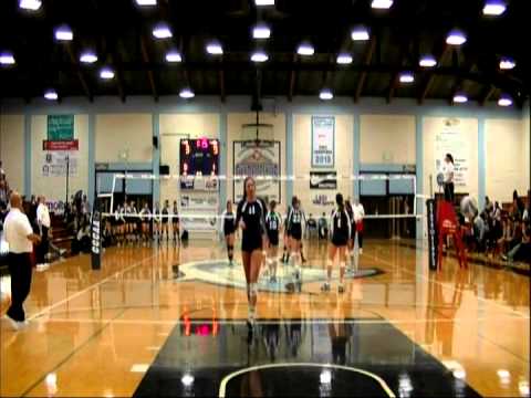 Irvine Valley women's volleyball vs. Cabrillo in State Championship match (set 2)