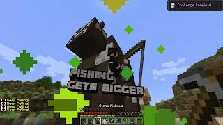 Minecraft, But Fishing Gets Bigger...