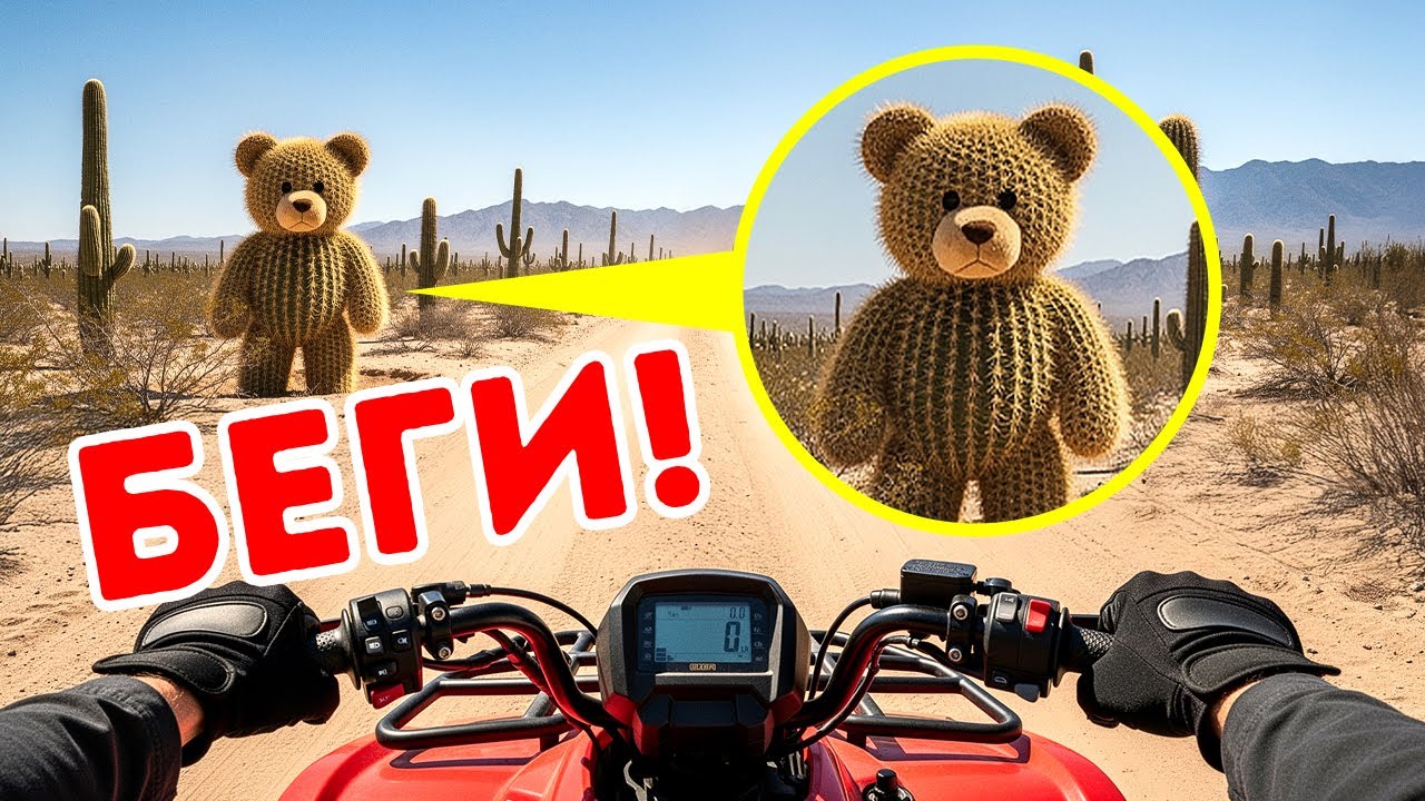 Если вы встретите плюшевого мишку в пустыне, отступайте медленно