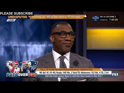 Rod Woodson on Patriots win Chiefs 43 40   Undisputed 10 15 18