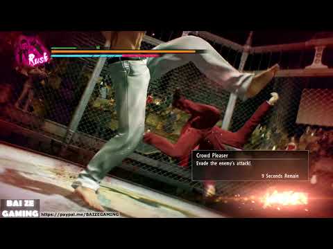 Yakuza Kiwami Pt43 - Grinding Coliseum for Komaki's Training!