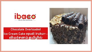 IBACO ICE cream cakes | How Packed  icecream delivered without melting? - Unboxing in Tamil - Review