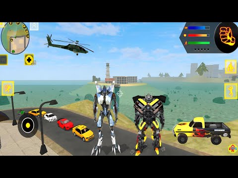Robot Shark 2 Jet Robot and Pickup Robot by Naxeex #24 - Android Gameplay