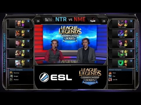 NA LCS Expansion NME vs NBT Game 2 Highlights