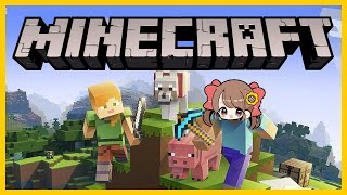 【マイクラ】新ワールド！初めてのエンドラ討伐に挑戦！まずはイージーモードで(⋈◍＞◡＜◍)。✧♡【Minecraft】