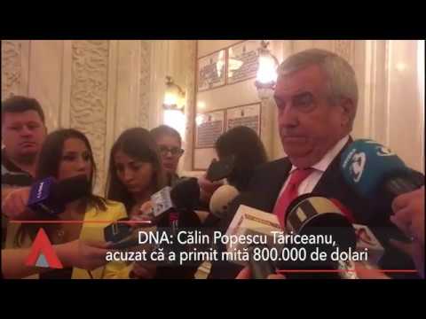 Stiri Mediafax 08 Noiembrie - Tăriceanu, acuzat de luare de mită
