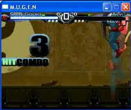 shin akuma vs (2 may) GGX