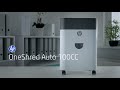 HP Aktenvernichter One Shredder Auto 100 CC, Sicherheitsstufe 4
