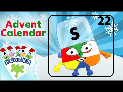 アルファブロック #クリスマスカレンダー!- またまたS!?| クリスマスカレンダー｜ビデオアドベントカレンダー｜読み方を学ぶ (Alphablocks #Christmas Calendar! - S Again! ? | Video Advent Calendar | Learn to Read)