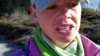 Running Through the Fire of Craters of the Moon singing Anika Moa's song