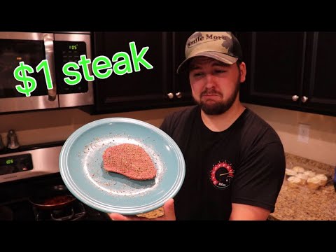 Buying The Cheapest Steak Ever $1 *MrBeast On A Budget*