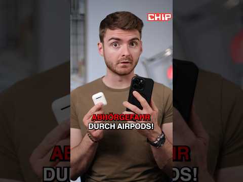 Abhörgefahr durch #airpods und #iphone